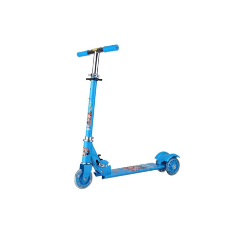 3 Wheel Scooter LED Light Up Wheels Adjustable Height Toddler Scooter - Image 2