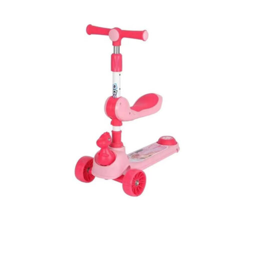 3-in-1 Duck-Themed Kids Scooter with Seat