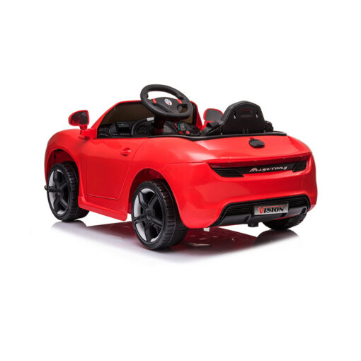 Luxury Red Electric Ride-On Car for Kids - Image 2
