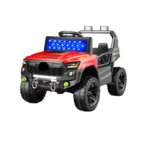 Kid’s Rechargeable Battery Car – Music, Lights & Remote Control